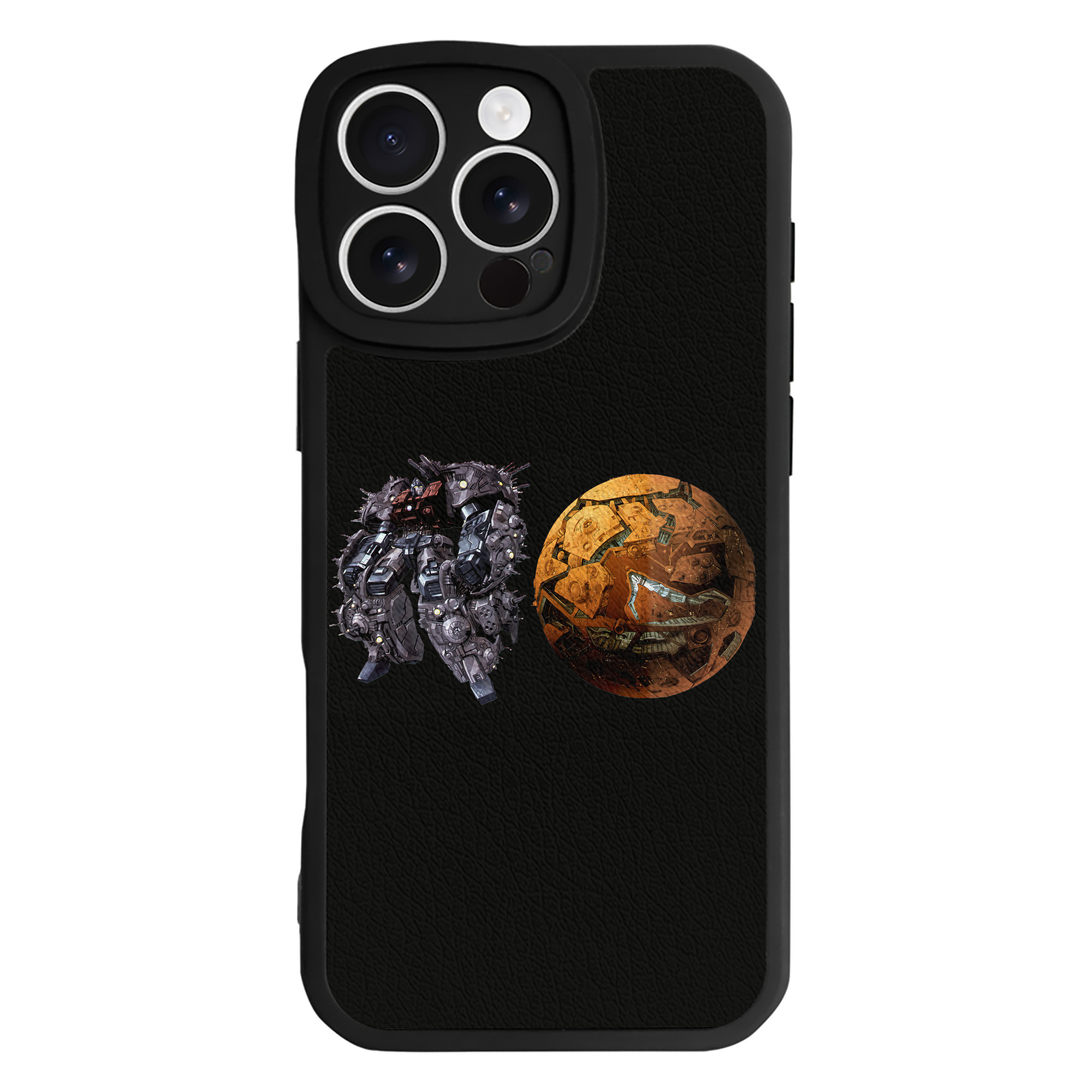 （画像用） Transformers トランスフォーマー 【iPhone 16シリーズ対応】シリコンスマホケース（レザー調） 材質：シリコン